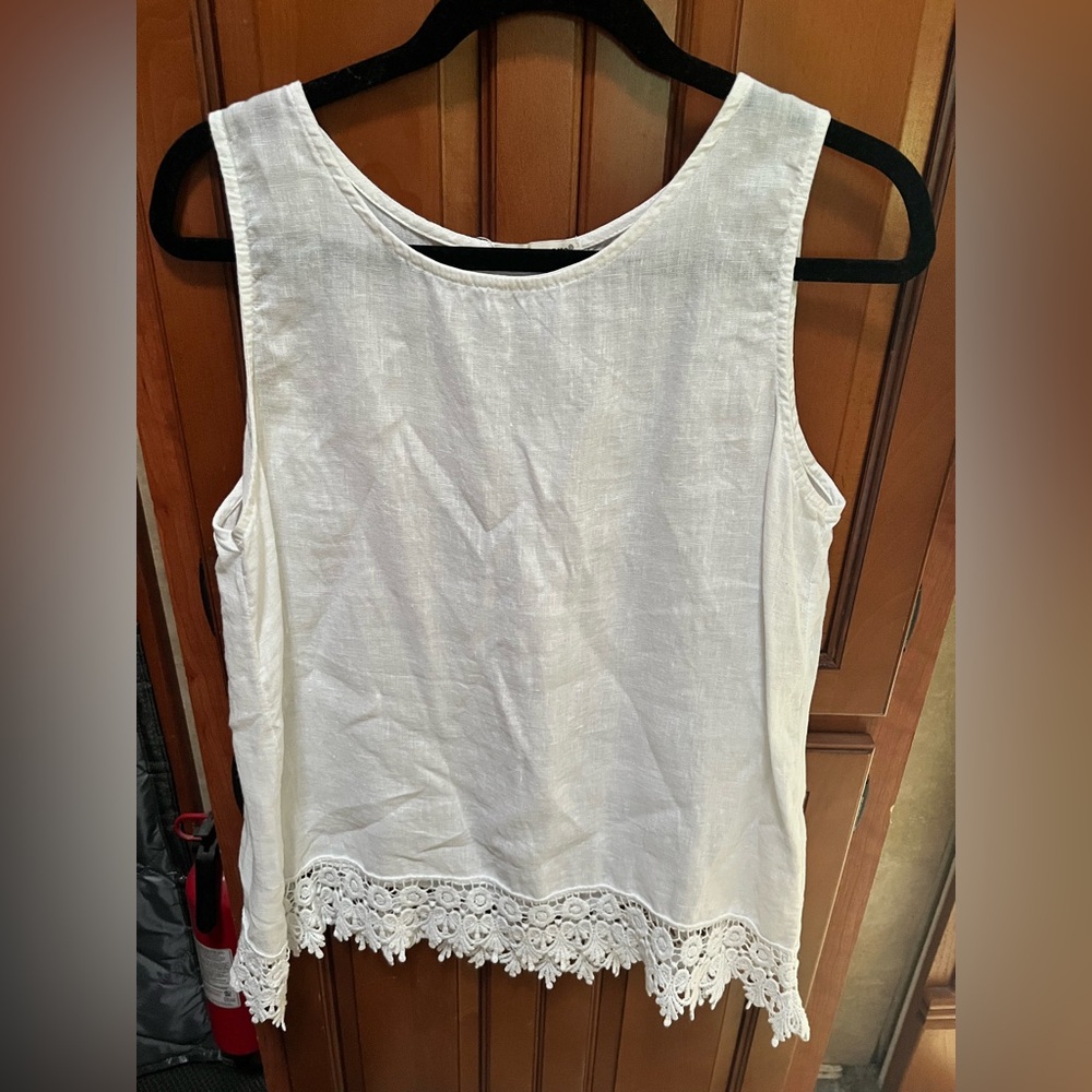 Terzo Millennio Linen Top